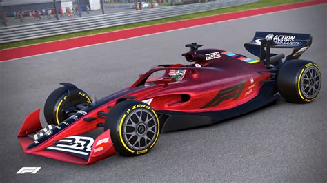 Formula 1 2022 Concept Car F1 2021 Concept Livery In An Event At
