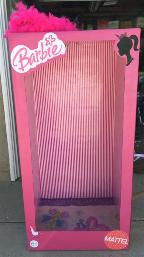 Barbie Doll Box Photo Booth Barbie Party Decorations Barbie Theme