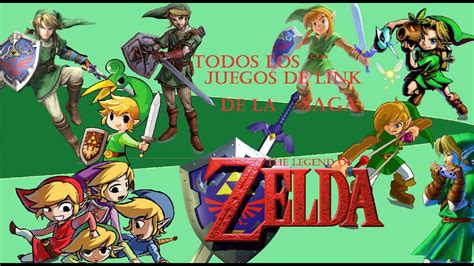 Todos Los Juegos De Link De La Saga De The Legend Of Zelda 1986 2014