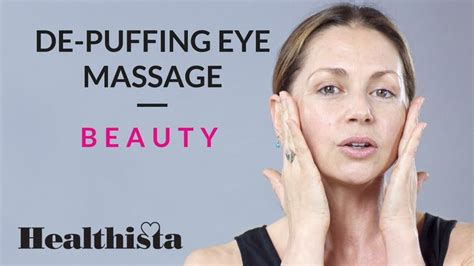 How To Get Rid Of Puffy Eyes 2 Minute Facial Massage Face Massage Facial Massage Face Yoga