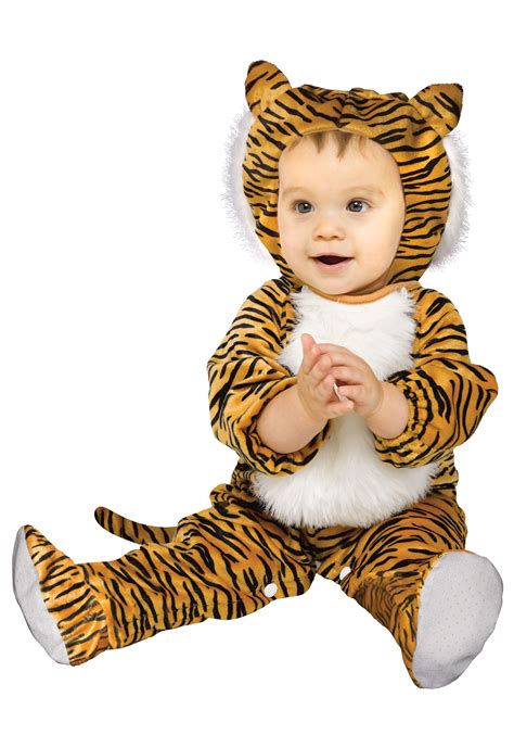 Cuddly Tiger Costume For Infanttoddlers
