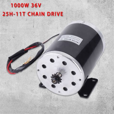 My1020 Type 1000w 36v Dc Electric Brushed Motor 3000rpm For Go Kart