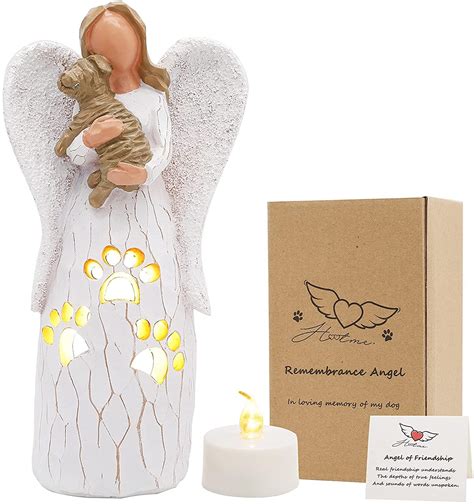 Buy Dog Angel Figurine Of Friendshippet Loss Tsangel Figurine With