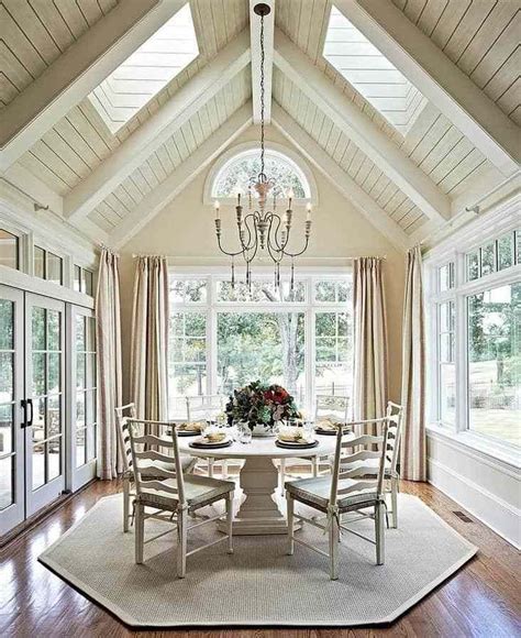 20 Vaulted Ceiling Ideas To Steal From Rustic To Futuristic Sunroom