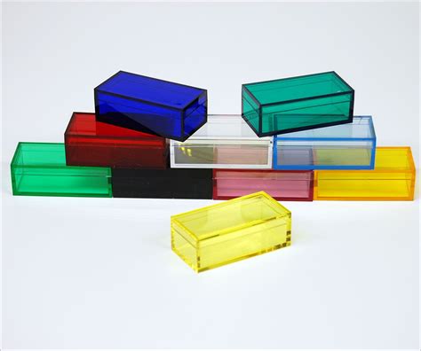 Colored Plastic Boxes, Colored Display Boxes, Colored ...