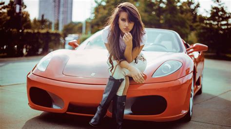 Car Girl Wallpapers Images