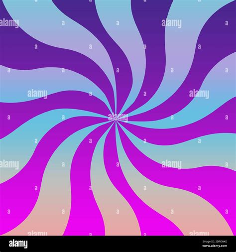 An Abstract Retro Psychedelic Spiral Background Image Stock Photo Alamy