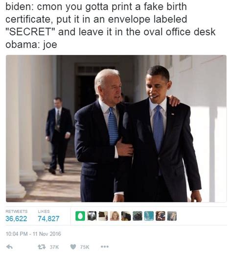 Biden And Obama Memes Jokes On Trump Imagined Bbc News