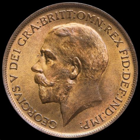 1911 George V Penny Unc