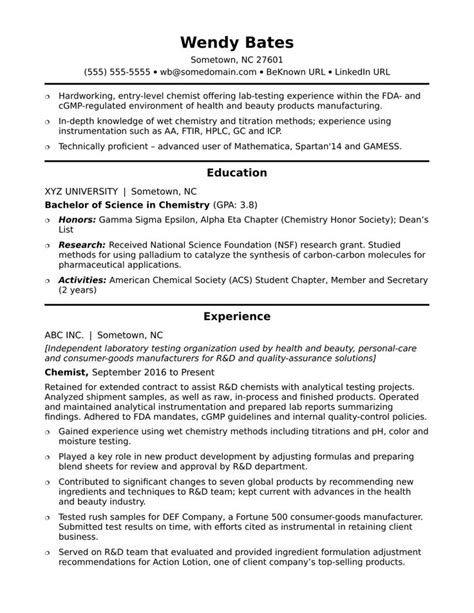 Bankers work for banks or other financial institutions to service and counsel individual and corporate clients in their financial needs. 11 Resume Format For Bsc Chemistry Freshers | Job resume samples, Sample resume templates, Resume