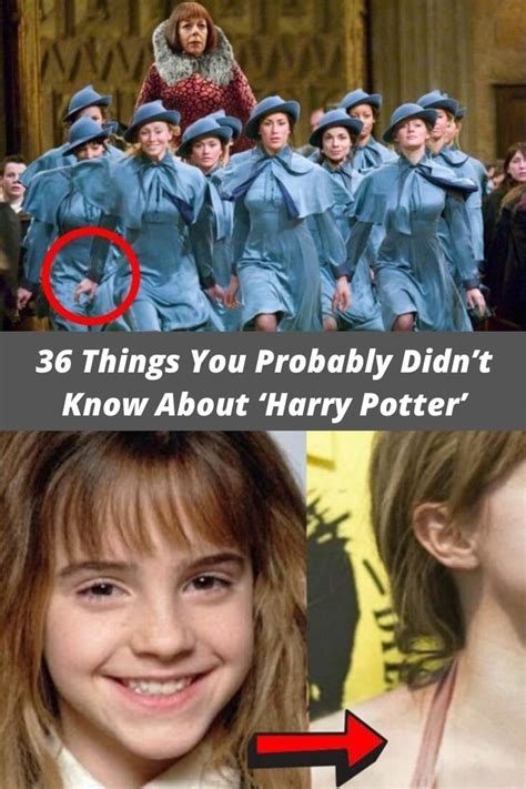 36 Things You Probably Didnt Know About ‘harry Potter Awkward Funny