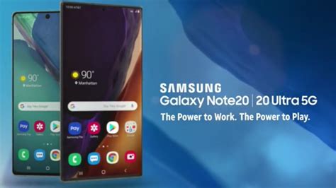 Samsung Galaxy Note 20 E 20 Pro Video Pubblicitario Svela La