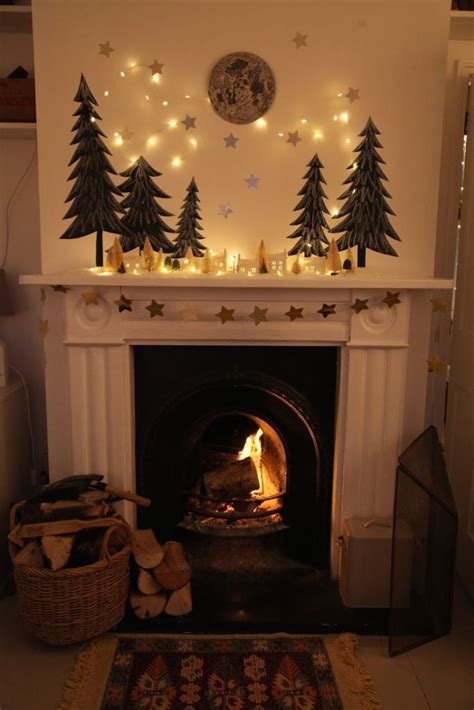 Décorer sa cheminée à Noël astuces et idées déco
