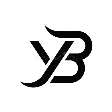 Letter Yb Logo Yb Monogram Initial Yb Logo Yb Logo Letter Yb Icon