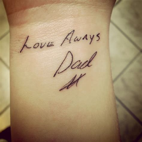My Dad Passed Away About 8 Month Ago And I Wanted To Have A Reminder Of