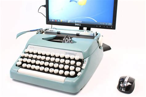 Usb Typewriter ~ Typewriter Computer Keyboard Ipad Stand Model B