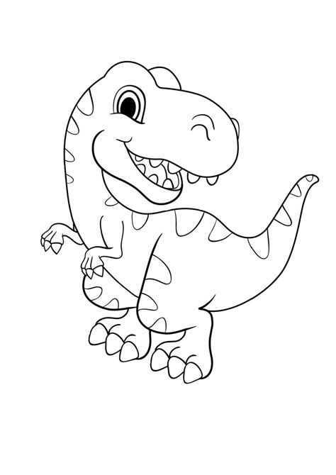 Free printable coloring pages for kids and adults. Dinosaur Coloring Pages (Updated): Printable PDF » Print ...