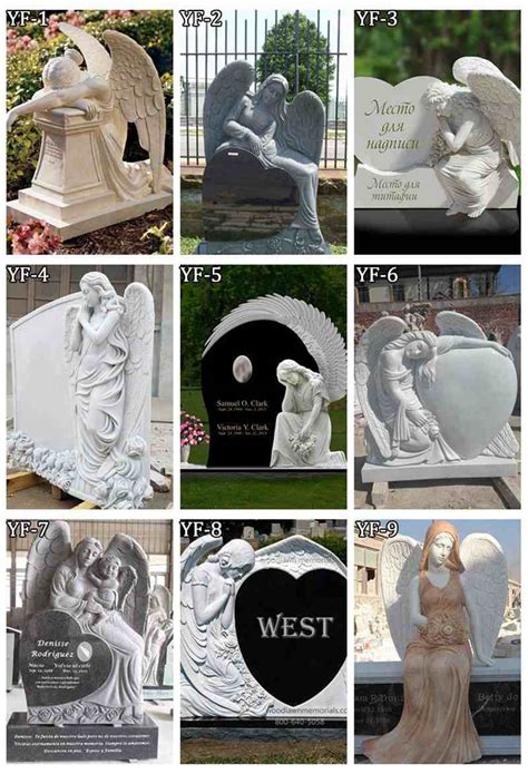 Angel Etchings For Gravestones Stone Monuments Headstones Designs For Sale