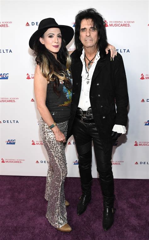 Alice Cooper And Calico Cooper From 2020 Musicares Person Of The Year