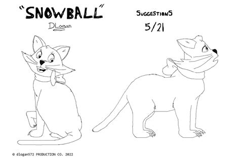 Snowball The White Cat Expression Sheet By Dlogan572 On Deviantart