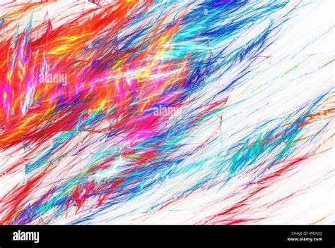 Abstract Color Dynamic Background With Lighting Effect Futuristic