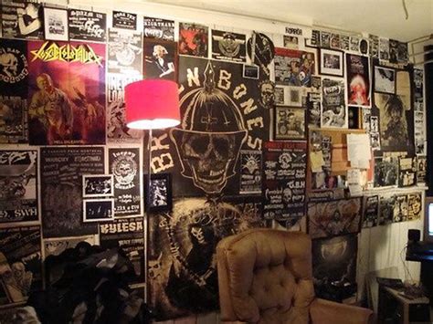 punk rock bedroom ideas home design  interior