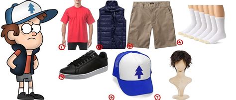 Dress Like Gravity Falls Dipper Pines Costume For Cosplay And Halloween