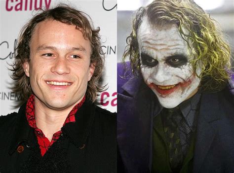 Heath Ledger From Stars Whove Played The Joker E News
