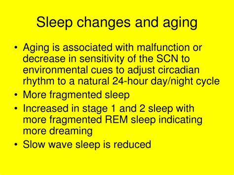Ppt Sleep And Aging Powerpoint Presentation Free Download Id4774377