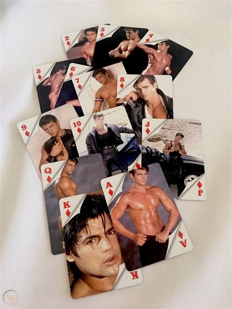 Jeff Stryker Collectors Deck 2 Playing Cards Signed 1912058436