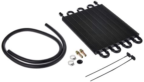 Transmission Cooler Oil Aluminum Black Universal Rear Differentials