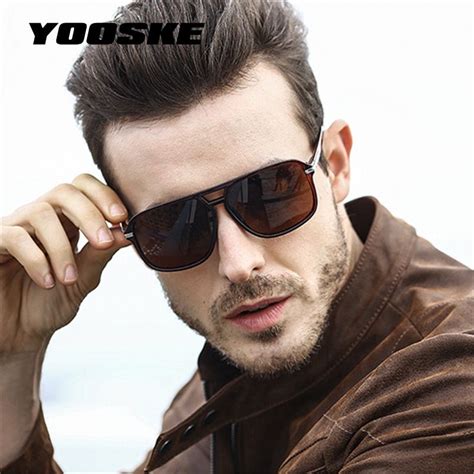 Watch mens sunglasses brand names video review. YOOSKE Classic HD Polarized Sunglasses Men 2018 Driving ...