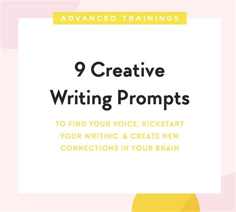 9 Creative Writing Prompts For Self Care