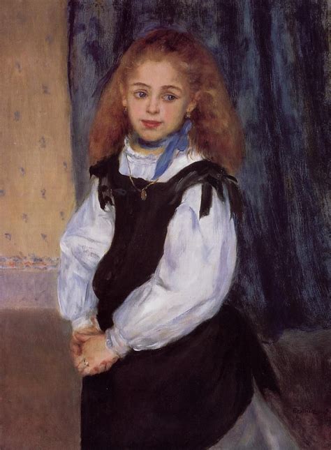 Mademoiselle Legrand Pierre Auguste Renoir Renoir Paintings Pierre