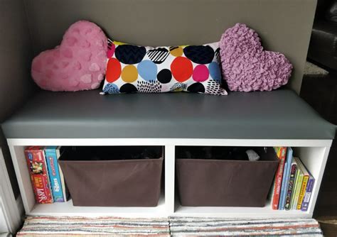 Ikea Besta Hack Diy Seating Bench Perfect For Small Spaces Easy