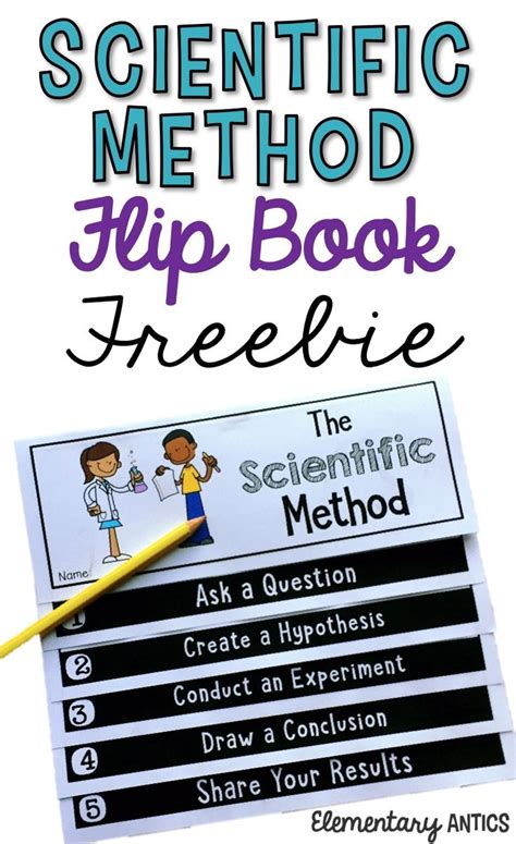 Use This Scientific Method Flip Book Freebie To Guide Your Students