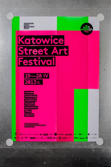 Katowice Street Art Festival Silkscreen Poster Series On Behance