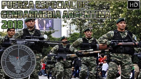 Fuerza Especial De Gendarmeria Argentina Escuadrón Alacrán 2018