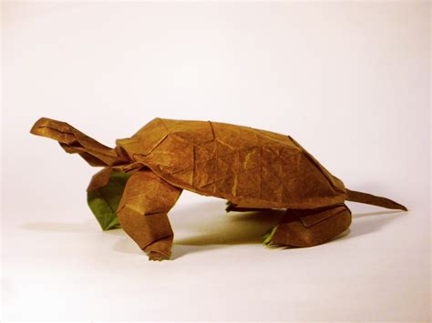 Western Pond Turtle Designed By Robert Jlang And Folded By Me Rorigami