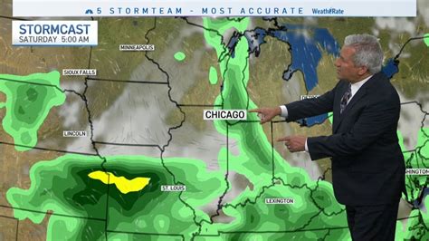 Chicagos Forecast Tracking Work Week Rain Nbc Chicago