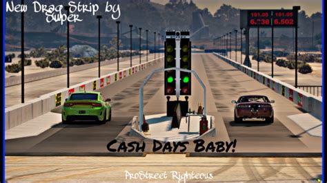 Gta5 Fivem Cash Days Ft Brand New Drag Strip Done By Super Road To