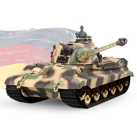 Buy Heng Long Rc Tank For Adults 116 24ghz German Tiger King Henschel