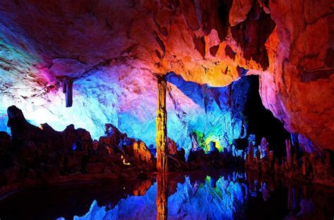 Seven Star Cave Guilin Asia Destinations Guilin China