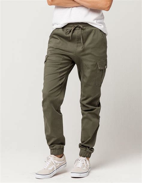 Lyst Almost Famous Premium Twill Womens Jogger Pants In