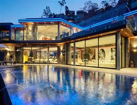 Los Angeles Hollywood Hills Home | Hollywood hills homes, Hollywood mansion, Hollywood homes