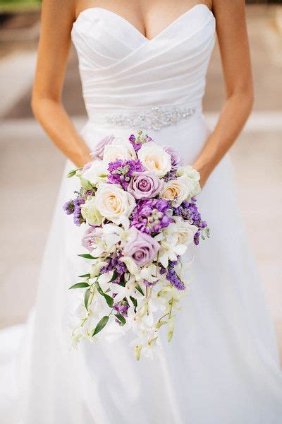 Wedding Wednesday Purple Bridal Bouquets Purple Bridal Bouquet