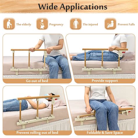 Buy Bed Rails For Elderly Adults Cane Railing Bed Side Assist Rail Bed Guard Safety Rails For