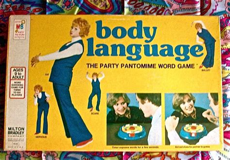 Rock Ur Body Board Game Body Language Game Vintage 1975