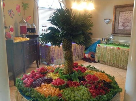 Making butia jelly (right photo by happenstance) click on this link for a recipe for butia jelly. "Single Tree" Luau Party Pineapple Palm Tree Fruit Display ...