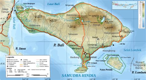 Letak Geografis Kabupaten Dan Kota Di Provinsi Bali Tentang Provinsi